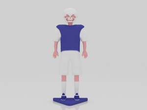 Rugby 3Dminiature table 3D-printmodel