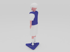 Rugby 3Dminiature table Model do druku 3D