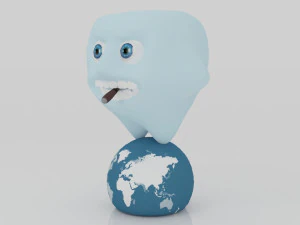 Tooht 3D miniature 3D Print Model