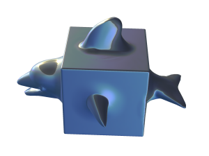 Dolphin 3D miniature 3D Baskı Modeli