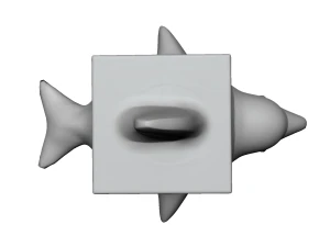 Dolphin 3D miniature 3D Print Model