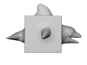 Dolphin 3D miniature 3D Baskı Modeli