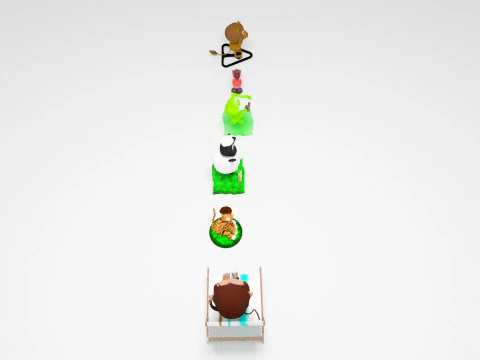 Animal Pack 3DPrinter 3D Model
