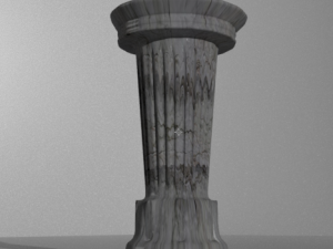 old column 3D Model