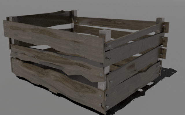 old box 3D मॉडल .c4d .max .obj .3ds .fbx .stl .blend 