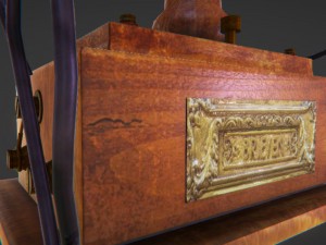 vintage telephone 3D Model