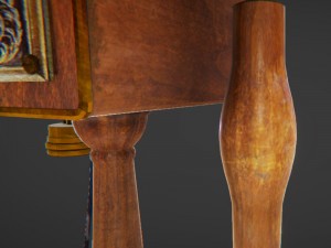 vintage telephone 3D Model