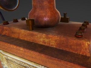 vintage telephone 3D Model