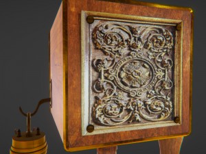 vintage telephone 3D Model