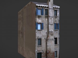 old building 924 Modèle 3D