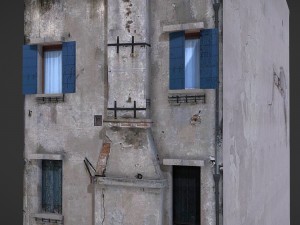 old building 924 Modèle 3D