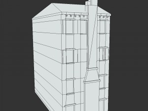 old building 924 Modèle 3D