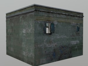 old building 925 3D Model