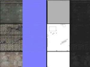 старое здание 925 3D Модель