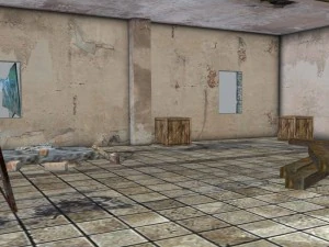 старое здание 925 3D Модель