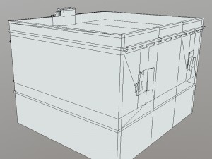 old building 925 3D Model