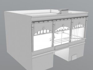old building 925 3D Model