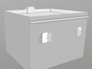old building 925 3D Model