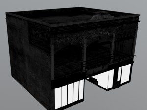 old building 925 3D Model