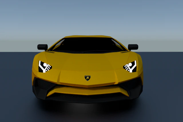 lamborghini 3D Model .c4d .max .obj .3ds .fbx .stl .blend 