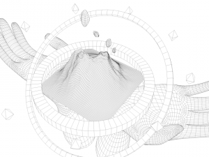cartoon mountain scene 3Dモデル