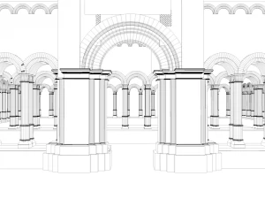 royal gateway 3D Model