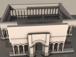 royal gateway 3Dモデル