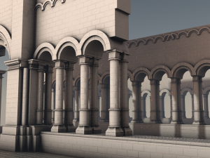 royal gateway 3Dモデル