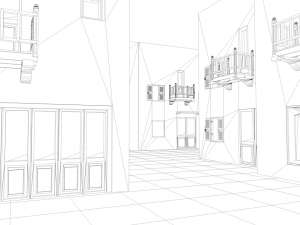 neighborhood 3D Model