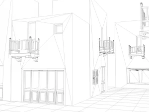 neighborhood 3D Model