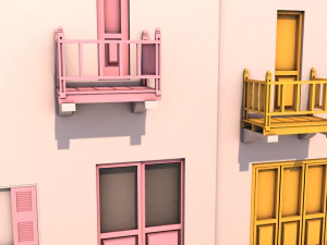 neighborhood 3D Model
