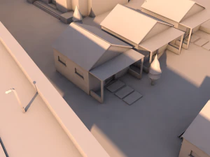 white city 3D Model