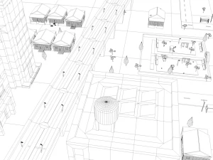 white city 3D Model