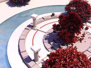 garden 3Dモデル