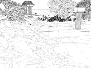 garden 3Dモデル
