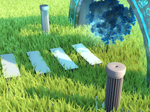 the gate 3D 模型