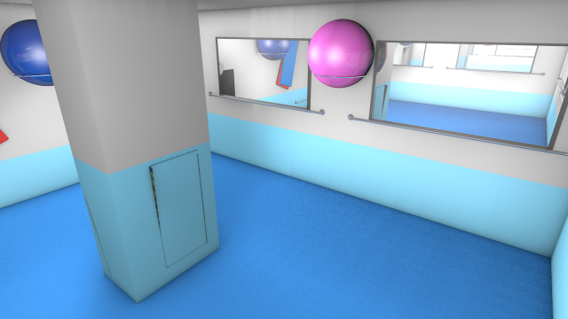 training club 3D Модель .c4d .max .obj .3ds .fbx .stl .blend 