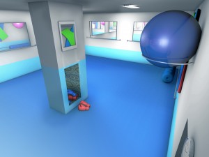 training club 3D Модель