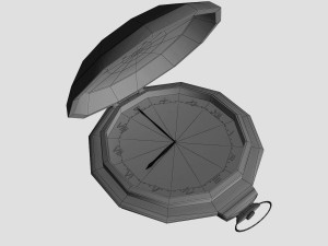 pocket watch 3D Model