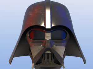 helmet darth wader 3D Model
