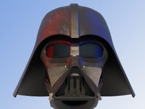 helmet darth wader 3D Model