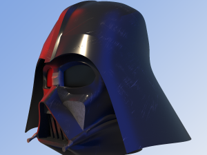 helmet darth wader 3D Model