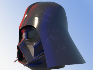 helmet darth wader 3D Model