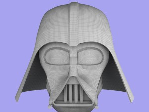 helmet darth wader 3D Model