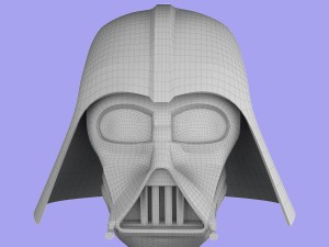 helmet darth wader 3D Model