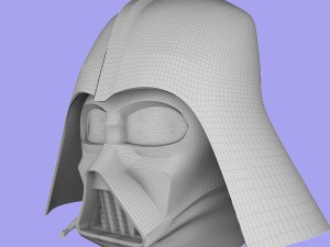 helmet darth wader 3D Model