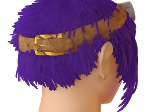 the head of a girl 3D Model
