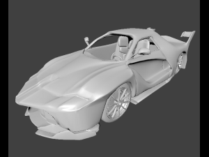 ferrari fxx k 3D Model