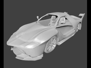 ferrari fxxk Modelo 3D