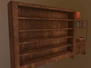bookshelf 3D Model